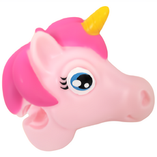 킥보드 헤드 인형 드레곤 어린이 악세사리, 핑크, 1개