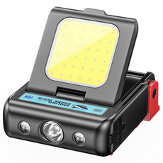 Smiling Shark LED COB頭燈 便攜式應急照明, 微笑鯊TD-0148A黑(600mAh), 1個