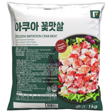 펀쿡 아쿠아 꽃맛살 1kg, 1개