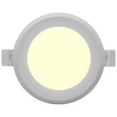 아이온 AS2년 3인치 다운라이트 6W 아주밝음 벌레방지 방습 플리커프리 매입등, 주백색(아이보리색), 1개