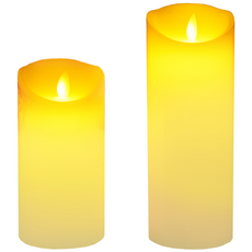 파티짱 LED 캔들 양초 파티 장식 인테리어 소품, LED 흔들리는 양초 2종 세트, 1개