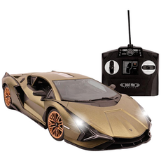 더뮤직 / 1:14 람보르기니 시안 카키 어린이 무선 RC카