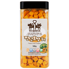 펫츠플레이트 반려동물 동결건조간식, 찐단호박, 160g, 1개