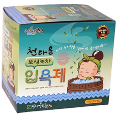 보성녹차 유기농 보성녹차입욕제 반신욕 입욕제, 400g, 1개
