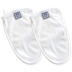 퓨어레비 천연펄프 글러브타올, 2개, 1개입, 화이트