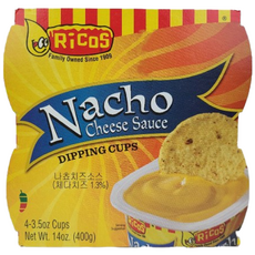 리코스 나쵸치즈소스 4개입, 400g, 2개