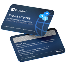 우애스크(wooask) 실시간통역 익스펜션 번역카드 (모바일전송), 모바일쿠폰전송