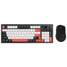 지클릭커 오피스프로 WMK50 사일런스 M 풀윤할 LCD 94키 무소음 무선 블루투스 키보드 마우스 세트 Poker RC1, WMK50 94, 일반형