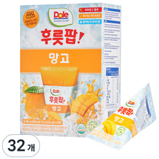 Dole 都樂 芒果果汁冰棒, 62ml, 32入