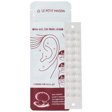 레프티메종 진주 쥬얼리 귀지압패치 귀침 귀혈자리 기석 이혈테라피, 4mm, 20개
