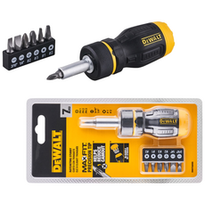 디월트 7in1 멀티비트 라쳇 주먹 드라이버 DWHT68005-KR, 1개
