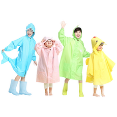 닥터링 유아 어린이 우비