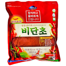 영월농협 직송 동강마루 청결 25년 고춧가루 비단초 보통맛, 1kg, 1개