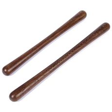 핫몰 경락 괄사 뱀부스틱봉 마사지 지압봉, 브라운(42cm), 1개