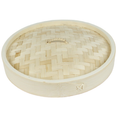 대나무 찜기 딤섬 만두 찜통 찜판 떡, 1개, 6호 상(뚜껑), 27cm