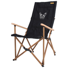 매드독캠프 노바 롱 릴렉스 체어 캠핑의자 MAD-63C 블랙, 1개