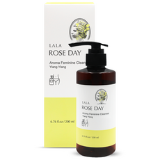 LALA ROSE DAY 第2代女性芳香私密處護理清潔凝露 依蘭香, 200ml, 1瓶