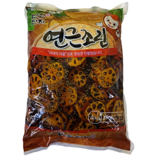 반찬단지 연근조림, 4kg, 4개