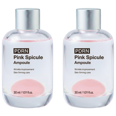 [더마인스 3초 볼륨앰플] PDRN 핑크 스피큘 앰플 주름개선 펩타이드 고순도 연어 DNA, 2개, 30ml