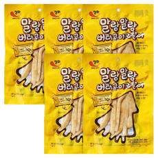 정화식품 말랑말랑 버터구이 오징어 50g x5개, 5개