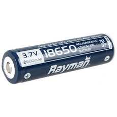 레이맨 2600mAh 보호회로형 건전지충전기 BRC18650PACK, 1개