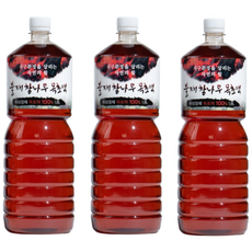 발냄새 각질 발케어 참나무 8년 숙성 목초원액 1.8L 2+1, 3개