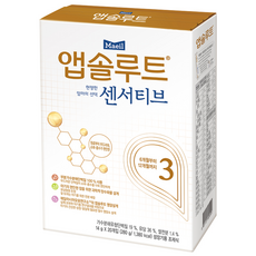 앱솔루트 현명한 엄마의 센서티브 스틱분유 3단계 14g, 20개입, 1개