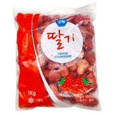 신정푸드 냉동딸기, 1개, 1kg