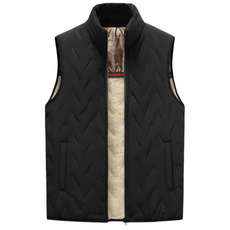 춘게엘 (M~5XL) 빅사이즈 남녀공용 가을 겨울 기모 조끼 커플 패딩 자켓 dn302