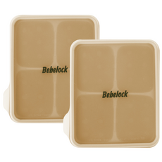 베베락 엘파 실리콘 큐브(냉동보관용기) 2P, 엘파 실리콘큐브(머스타드2P), 1개