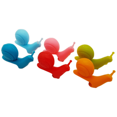 보람찬하루 달팽이 티백 고정 홀더 6개입, 1세트