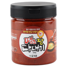한칼 땡초장다대기 500g 국 탕 찌개 국밥 양념다대기, 1개