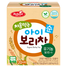 베베스트 처음먹는 아이 보리차, 60g, 1개
