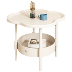 허니앤코 다용도 쇼파 사이드 테이블, 화이트
