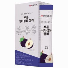 안국약품 푸룬 식이섬유 젤리, 280g, 1개