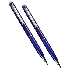 MSMULTIVERSE 1+1 호신용칼 호신용볼펜 캠핑휴대용칼 주머니칼, 2개, 블루+블루