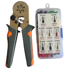 디와이툴즈 6구 펜홀 압착기 터미널 400개 세트, 1세트