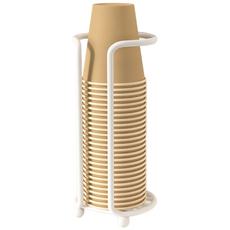 레디박스 고급형 종이컵 거치대 컵홀더, 1개, 화이트