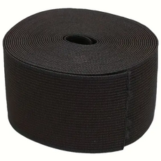 두꺼운 고탄성 밴드 가로 4/6/8/10/15/20/25/30/40/50mm 세로 400cm, 1개, 블랙25mmx400cm