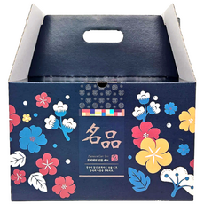 여향갈비 프리미엄 선물세트 수제4종세트 (간장양념구이 700g 2개+소불고기 700g 2팩), 1세트