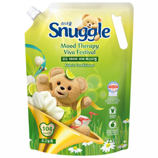 熊寶貝 Mood Therapy衣物柔軟精Viva Festival 正裝, 2.6L, 1個