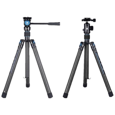 시루이(SIRUI) 초경량 여행용 삼각대 Traveler X 카본 삼각대 + (비디오or볼헤드)키트, 1개