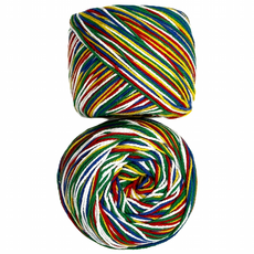 전통 오색실 60g/180g (대 소) 2가지 점안의식 불교의식 사찰의식 민속 불교용품, 1개, 오색실 소