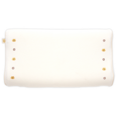 [국산 프리미엄] 한스펌킨 유아용 와이드 메모리폼 베개+모달커버 세트 / 아기 숙면 성장 베개 3개월 ~ 60개월, [모달]플럼피베어