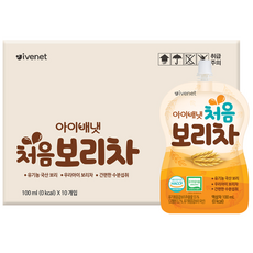 아이배냇 처음 보리차 (10팩), 100ml, 10개