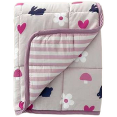 FRAMBOISE 幼兒用Romi莫代爾薄被, 粉紅色