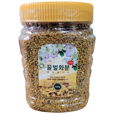 26년 햇 청정 평화의 댐 꿀벌 화분 500g, 1개