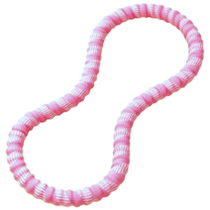 랑피드 뱃살 다이어트 스프링 무소음 훌라후프 허리라인 피부보호, 1개, 퍼플, 1.5kg