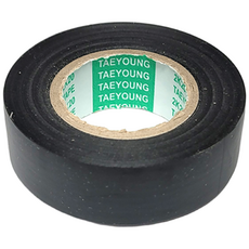 하네스 자동차 배선용 전기절연테이프 흑색 20m 10개입, 10개