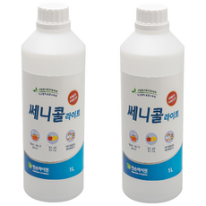 국내산 쎄니콜라이트 살균 소독제 1L, 2개